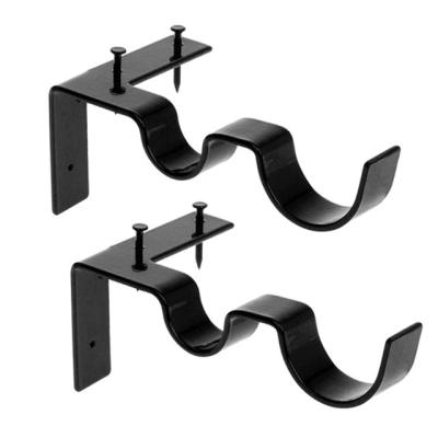 China Curtian Accessories High Quality Aluminum Curtain Rod Bracket Household Curtain Rod Bracket for sale