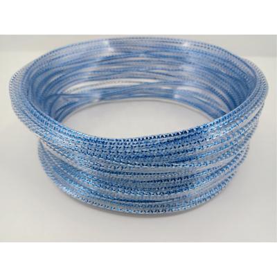 China Eco - Friendly PVC Reflective Bone Edge Plastic Tubing for sale