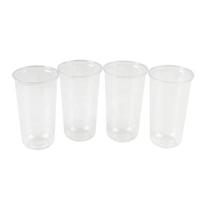 China Eco - Friendly Auto Printing Custom Logo Cups Machine Making With Plastic Straw Cup for sale