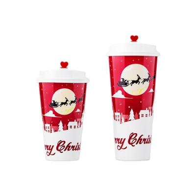 China 2022 New Sellers Top Quality Hot Eco-friendly Plastic Cup With Lids for sale