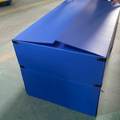 China Durable Wholesale Customized High Quality Automotive PP Coroplast Turnover Boxes for sale