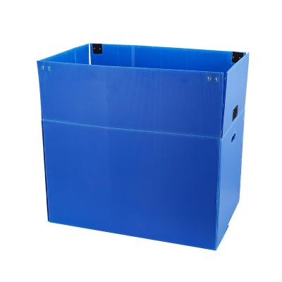 China Factory Customized Light Weight PP Eco - Friendly Corrugated Grooved Box / Corrugated Plastic Box for sale