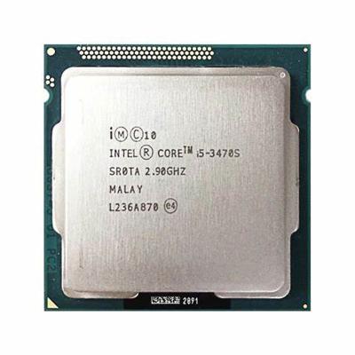 China Desktop Intel Core I5-3470S CPU Desktop Processor LGA 1155 Socket 2.9GHz 22 Nanometer Products Cache Main Place Stock Ready 100% test OK for sale