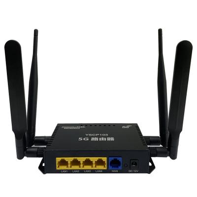 China Industrial Smart Dual Band New Products Wireless Card Open Modem Cpe Ethernet Wifi 5g Router for sale