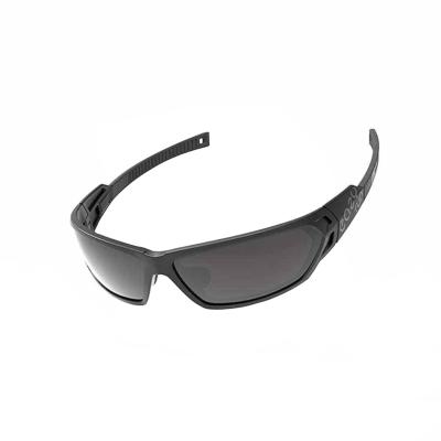 China Flexible HD Polarized Unisex Sunglasses Q11S-BK-SK-Matt Black Smoke For Fishing for sale