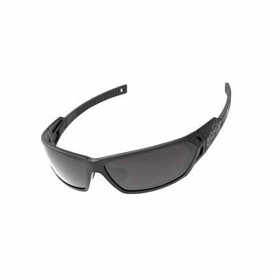 China Flexible HD Polarized Unisex Sunglasses Q11BK-SK-Matt Black Smoke For Cycling for sale