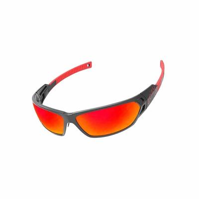 China Flexible HD Polarized Sunglasses Q11BK-OR-Shiny Unisex Black For Driving Hiking for sale