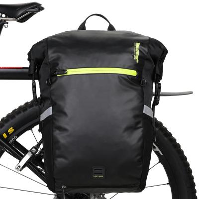 China Mountain Bike Motorcycle Frame Bag Rhinowalk Motorcycle Pannier Waterproof 24L Motorcycle Trunk Travel Luggage Bag for sale