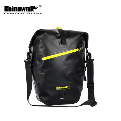 China Water Proof Rhinowalk 25L Bicycle Waterproof Pannier Travel Bag Bike Pannier Rear Bag for sale