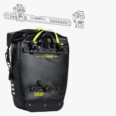 China Water Make Rhinowalk 2020 Latest Design Bicycle Accessories 25L Pannier Bicycle Bag Resistant Waterproof Travel for sale