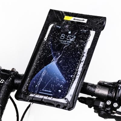 China 100% Rhinowalk Waterproof Bike Phone Pouch Handlebar Mobile Phone Dry Bag Pack For Phone Below 7.2