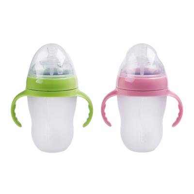 China One-Stop Service Baby Product Baby Bottle Baby BPA Free Free Silicone Soft Feeding Bottle New zu verkaufen