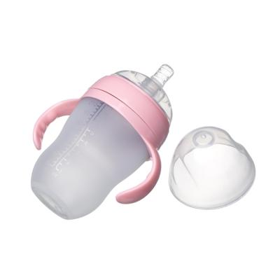 China BPA Size White Custom Colic Travel Free Bottle Anti Baby Bottle Newborn Drinking Feeding Breast Dongguan for sale