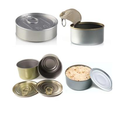 China Easy Open Ring Pull PET Canned Pet Food Tin Can With Custom Printed Logo And Printing Machine à venda