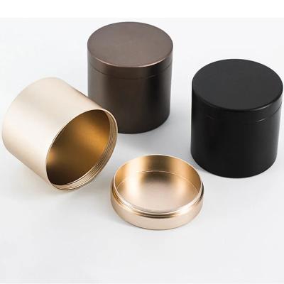 China Customed Logo Printing Metal Tinplate Can Pet Canned Package Can Body + Lid à venda