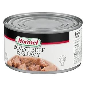 China Empty tin can Hormel Roast Beef & Gravy, 12-Ounce Cans fully cooked beef Gravy  fully cooked for your convenience for sale