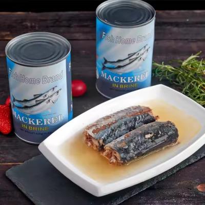 Chine Boîte en ferraille métallique pour le bon goût Produits de mer en conserve en ferraille vide Poisson en conserve Maquereau en saumure à vendre