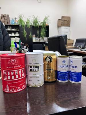 China Lebensmittelindustrie Bierblech für Verpackungen und leere Metallblechflaschen für Wein und Alkohol zu verkaufen