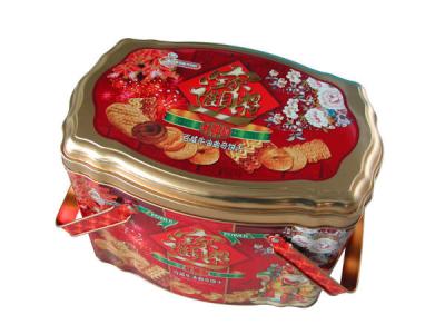 China Geschenk-Tin Cans Cookie Tin Storage-Behälter 350g ISO9001 zu verkaufen