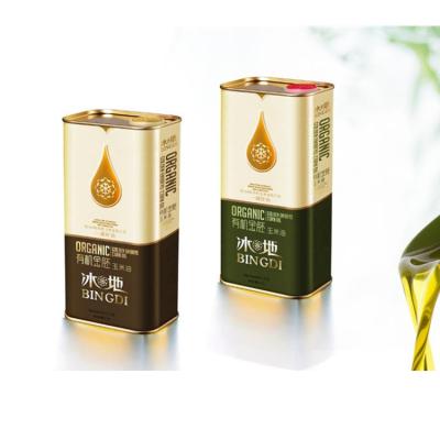 Cina contenitori di Tin Can Metal Oil Storage dell'olio da cucina 500ml in vendita