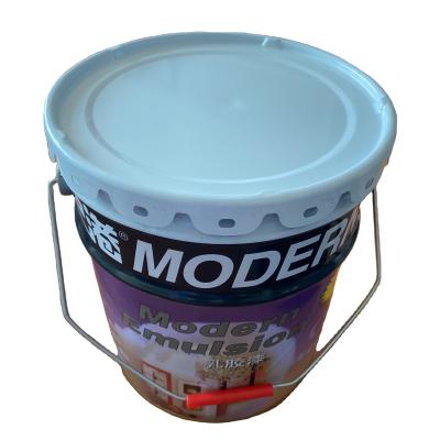 China Farben-Pail Buckets 18L des Offsetdruck-4C leere Stahltrommeln  zu verkaufen