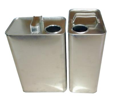 China 3L de automobielverf blikt 0.22mm Groot Rechthoekig Tin Containers in Te koop