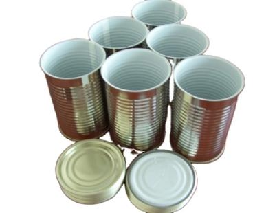 China chá vazio Tin Container de 0.35mm Tin Cans With Lids 500ml à venda