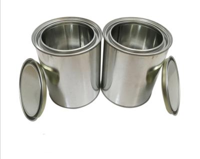 China el aceite de motor 0.25L Tin Can Metal Round Tin puede con la tapa en venta