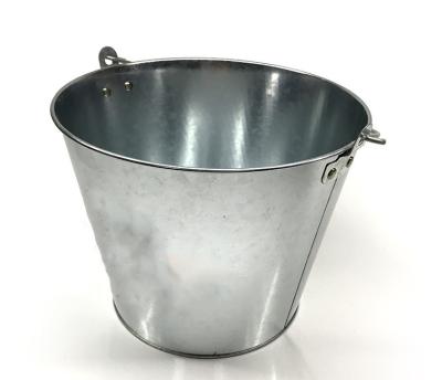 China Soem-Metallwein-Eimer-Holzgriff-Stahl Champagne Bucket zu verkaufen