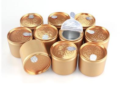 China Eisen-Topf versiegelte Speichertee-Tin Boxes Metal Gift Box-Fass Tin Can zu verkaufen