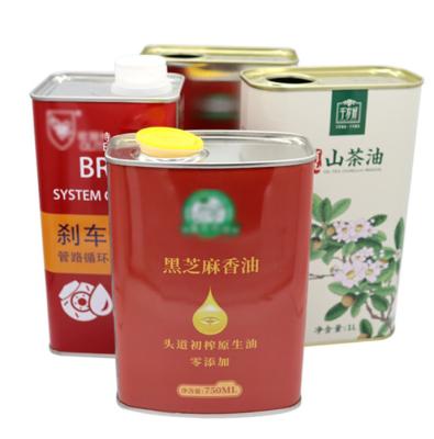 China Kundengebundene 500g asphaltieren Tin Can Olive Cooking Oil-Behälter mit flexibler Tülle zu verkaufen