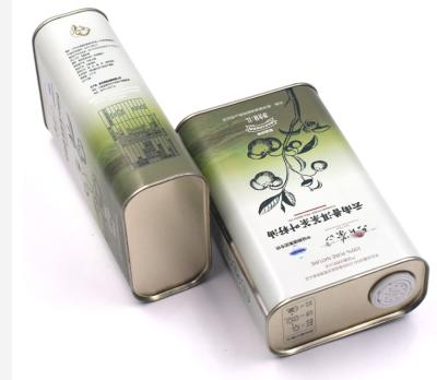 China 0.35mm Dikte Eetbare Pinda Olive Oil Tin Cans Moisture Poof Te koop