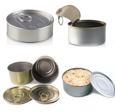 Cina Sole Ring Pull Tuna Fish 100ml Tin Cans vuoto in vendita