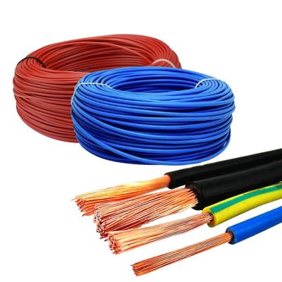 China German standard construction industrial power cables H05G-K/H05V-K/H05V-U/H05V-R/H07G-K 0.5 0.75 rubber insulated electrical wires 1mm2 for sale