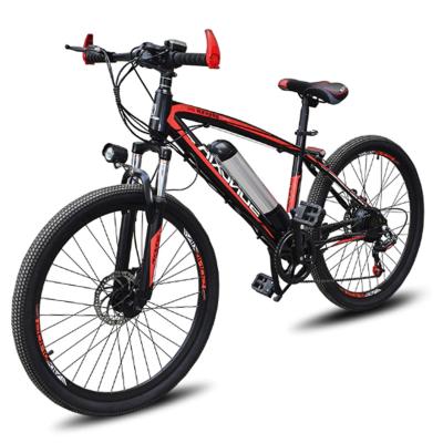 China Aluminum Alloy EU Warehouse In Stock 26 Inch Fat Tire 350W Mountain Bicycle Adult Electric Off Road Cycle For Sale for sale