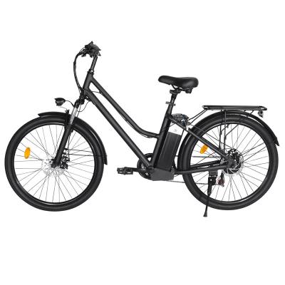 China Aluminum Alloy Electric Bicycles 350W 10AH 26 Inch 25km/h Electric City Bike for sale