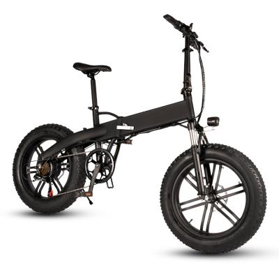 China New Popular ASKMY e206 Fat Tire Folding Bike Electric Cycling For Man 350W Motor Adult Electric Bike Brushless Drive Mode EBike 3 for sale