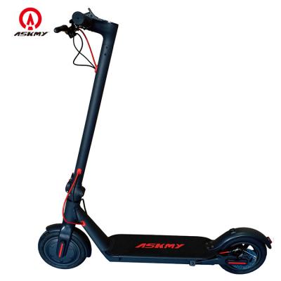 China ASKMY Scooter Motorcycle 250W Unisex Fast Electric Hub Motor Convenient Foldable Scooter for sale