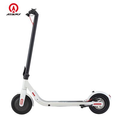 China ASKMY 2020 newest portable electric scooters 350w unisex with 36V 7.5AH lithium battery for sale