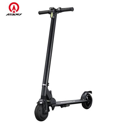 China Best Popular Two Wheel E Scooter New Model Aluminum Alloy ASKMY Foldable Electric Scooter Adults for sale