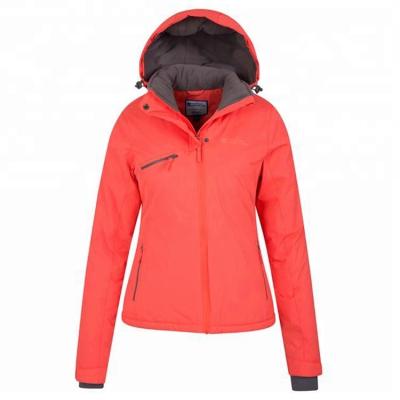 China 2019 Fashion Winter Waterproof Women OEM Breathable Custom European Fashion Ski Jacket Manufacturer for sale