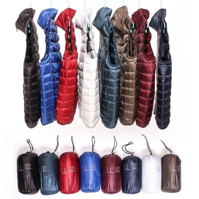 China Viable Pinghu FASHION 2020 Chinese Manufacturer Stock Wholesale Slim Shorts Waterproof Featherweight Package Down Vest For Men for sale