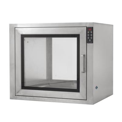 China Factory Clean Room Static Transfer Window Stainless Steel Static Pass Through Box for sale