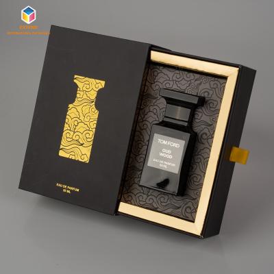 China Recyclable luxury custom design sample paper empty gift set perfume packaging box for perfume for sale