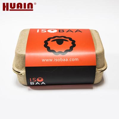 China Optional Color Molded Fiber Pulp Box Biodegradable for sale