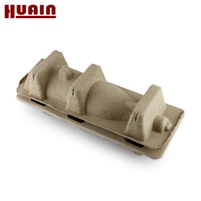 China Recycled Materials Renewable Material Pulp Bottle Biodegradable Tray for sale