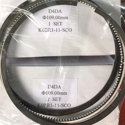 China Excavator Hot Sale 133mm Diameter D6CA Piston Ring 23430-84000 23430-84010 Used For Excavator for sale