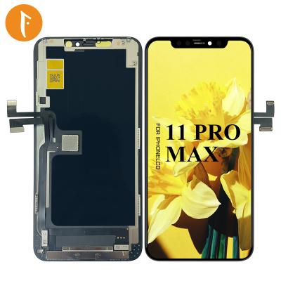 China Original TFT/OLED OLED Touch Screen Screen OEM Replacement For iPhone 11 Pro Max LCD Display With Metal Plate for sale