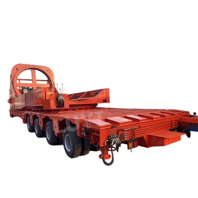 China Line 8 Axle Wind Turbine Wind Mill Blade Truck Trailer High Power 4 Trailer for sale