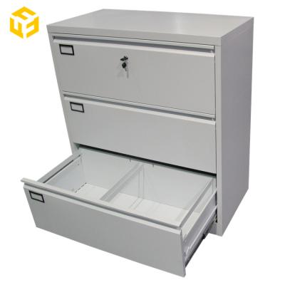 China Low Price Office Use Modern Metal Filing Cabinet Side Storage 3 Drawer for sale